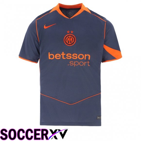 Maillot de Foot Inter Milan Third Gris 2025/2026