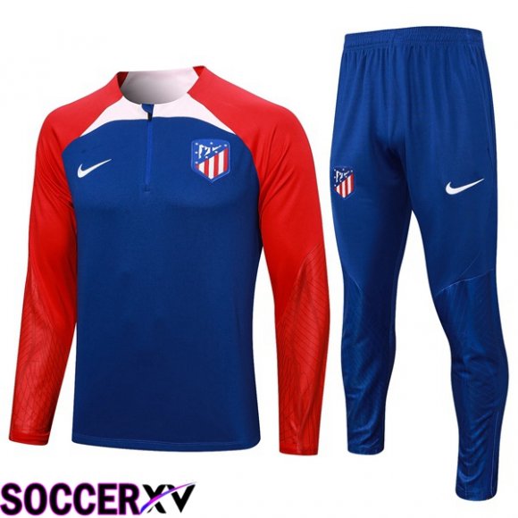 Atletico Madrid Training Tracksuit Suit Blue 2023/2024