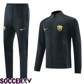 Pumas UNAM Training Jacket Suit Grey 2023/2024