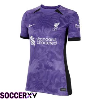 FC Liverpool Womens Soccer Jersey Third Purple 2023/2024