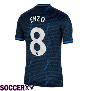 FC Chelsea (Enzo 8) Soccer Jersey Away Blue 2023/2024