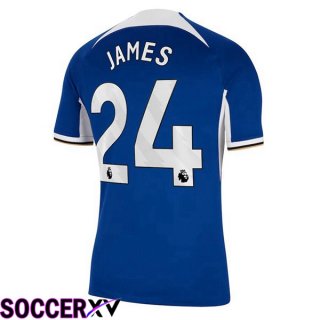 FC Chelsea (James 24) Soccer Jersey Home Blue 2023/2024