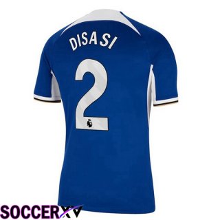 FC Chelsea (Disasi 2) Soccer Jersey Home Blue 2023/2024