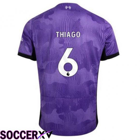 FC Liverpool (THIAGO 6) Soccer Jersey Third Purple 2023/2024