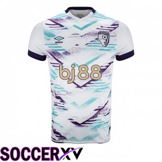 AFC Bournemouth Away Soccer Jersey White 2024/2025