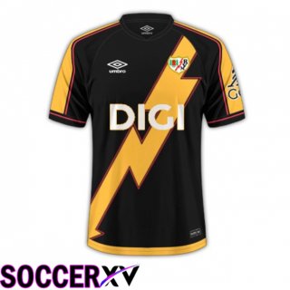 Maillot de Foot Rayo Vallecano Third Noir Jaune 2025/2026