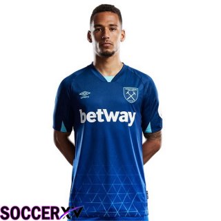 West Ham Soccer Jersey Third Blue 2023/2024