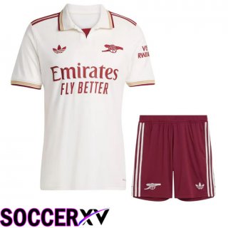 Ensemble Maillot Foot Arsenal Third + Shorts 2025/2026