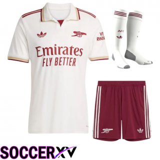 Ensemble Maillot Foot Arsenal Third (Shorts + Chaussettes) 2025/2026