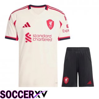 Ensemble Maillot Foot Liverpool Exterieur + Shorts 2025/2026