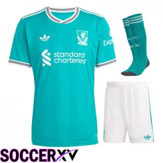 Ensemble Maillot Foot Liverpool Third (Shorts + Chaussettes) 2025/2026