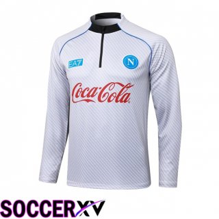 Training Sweatshirt SSC Naples Blanc 2025/2026