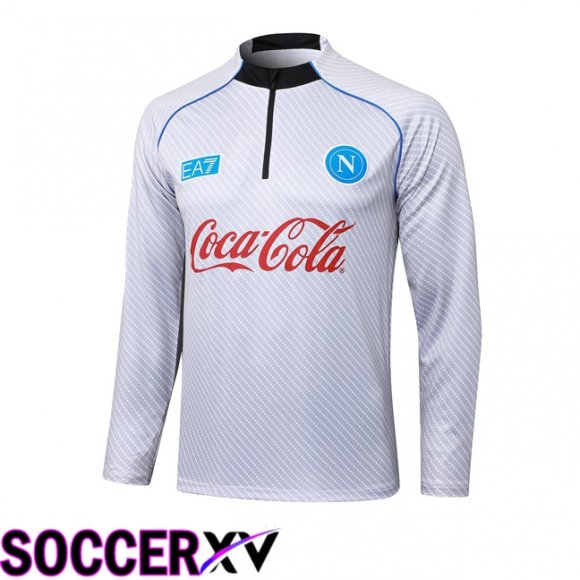 Training Sweatshirt SSC Naples Blanc 2025/2026
