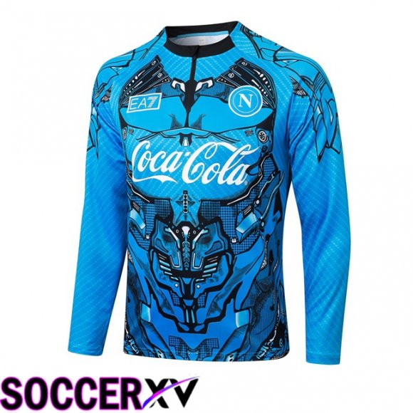 Training Sweatshirt SSC Naples Bleu 2025/2026