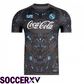 Training T-Shirts SSC Naples Noir 2025/2026