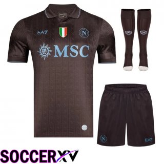 Ensemble Maillot Foot SSC Naples Third (Shorts + Chaussettes) 2025/2026