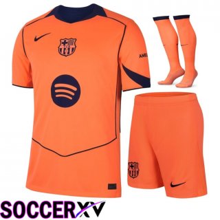 Ensemble Maillot Foot FC Barcelone Third (Short + Chaussettes) 2025/2026