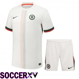 Ensemble Maillot Foot Chelsea Exterieur + Shorts 2025/2026