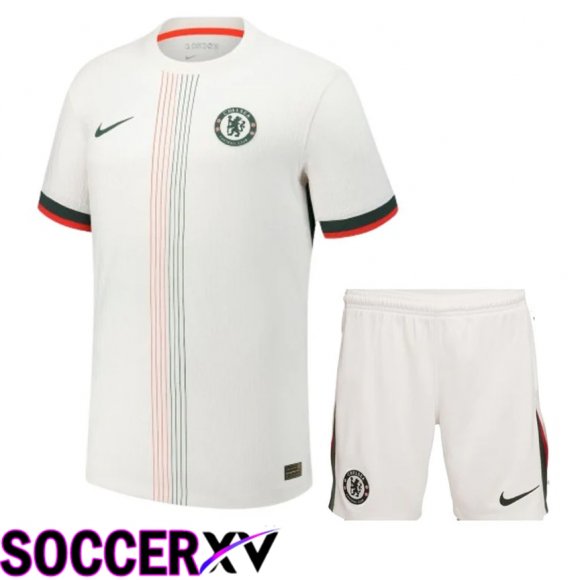 Ensemble Maillot Foot Chelsea Exterieur + Shorts 2025/2026