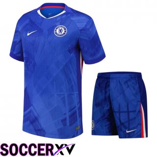 Ensemble Maillot Foot Chelsea Domicile + Shorts 2025/2026