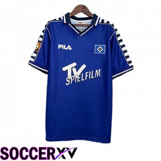 Maillot de Foot Hamburger SV Retro Exterieur Bleu 2000-2001