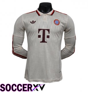 Bayern Munich Soccer Jersey Long sleeve Champions League 2024/2025