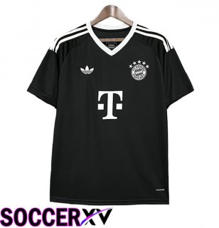 Bayern Munich Goalkeeper Soccer Jersey Black 2024/2025