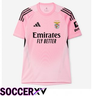 Benfica Goalkeeper Soccer Jersey Pink 2025/2026