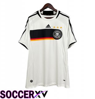 Germany Retro Home Soccer Jersey 2008