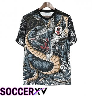 Japan Soccer Jersey Special Edition Black 2024/2025 -07