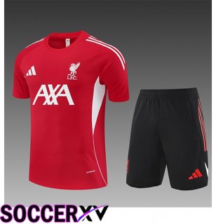 FC Liverpool Kids kit Training T Shirt Red/White 2025/2026
