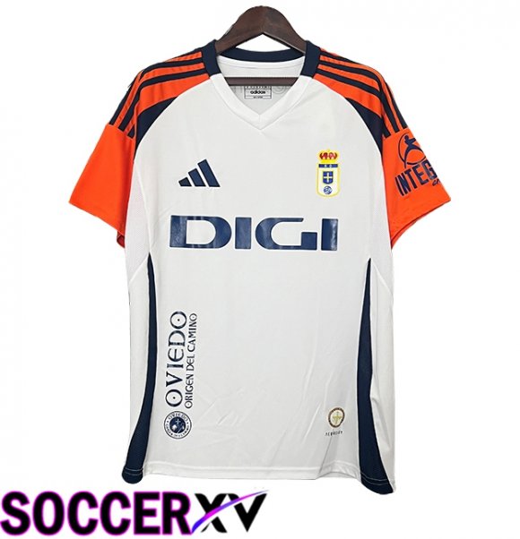 Real Oviedo Away Soccer Jersey 2024/2025