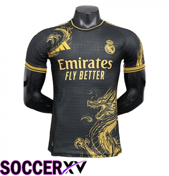 Real Madrid Soccer Jersey Special Edition Black 2024/2025 -12