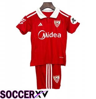 Sevilla FC Kids Away Soccer Jersey 2025/2026