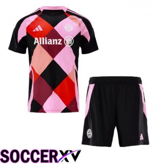 Bayern Munich Kids Soccer Jersey Special Edition Pink 2024/2025