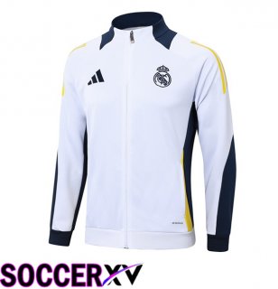 Real Madrid Training Jacket White 2024/2025