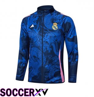 Real Madrid Training Jacket Blue Royal 2024/2025