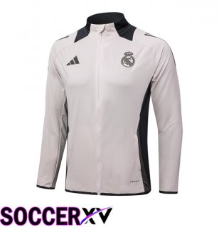 Real Madrid Training Jacket Grey 2024/2025