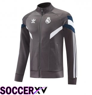 Real Madrid Training Jacket Grey 2024/2025