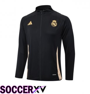 Real Madrid Training Jacket Black 2024/2025