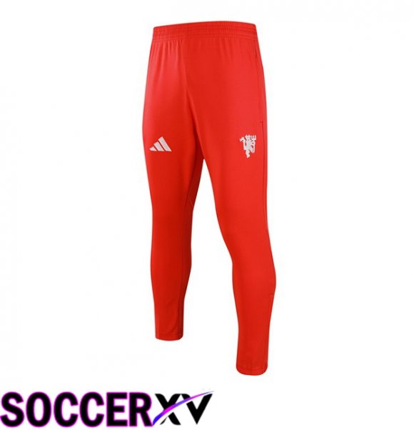 Manchester United Training Pants Red 2024/2025