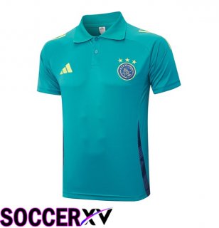 AFC Ajax Soccer Polo Blue 2024/2025