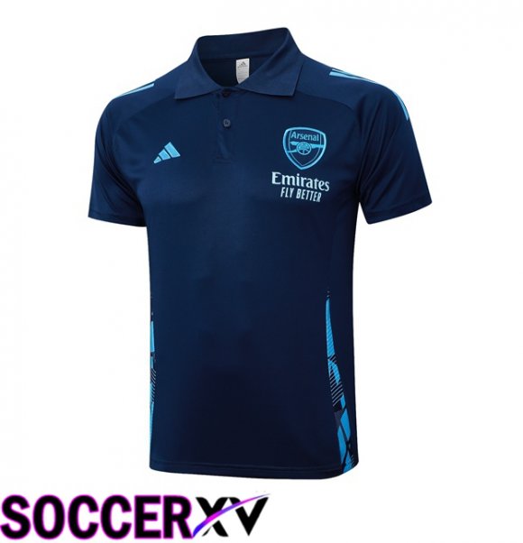 Arsenal Soccer Polo Blue Royal 2024/2025