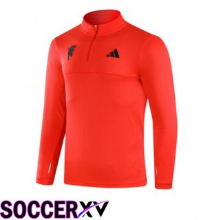 Manchester United Training Sweatshirt Red 2024/2025