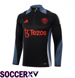 Manchester United Training Sweatshirt Black 2024/2025