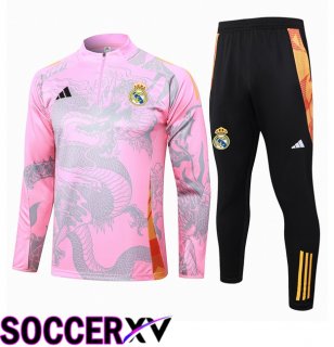 Real Madrid kit Training Tracksuit Pink 2024/2025