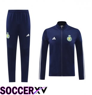 Al-Nassr FC kit Training Jacket Suit Blue Royal 2024/2025