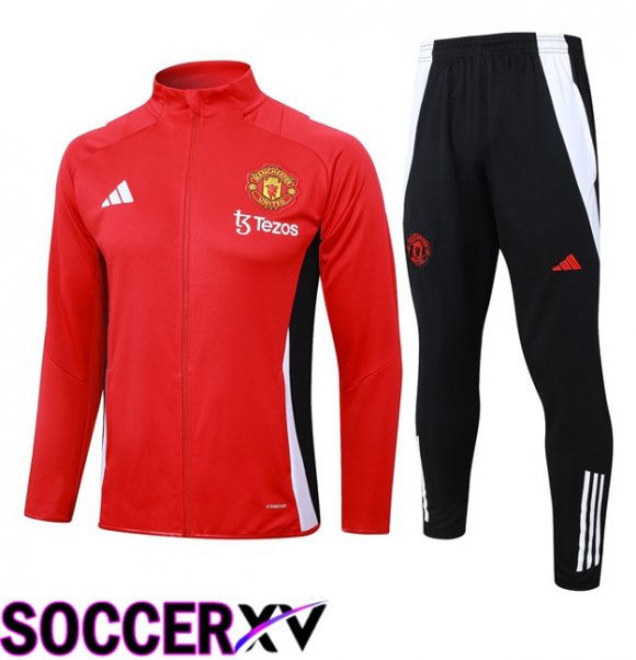 Manchester United kit Training Jacket Suit Red 2024/2025