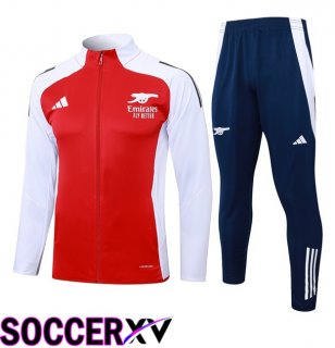 Arsenal kit Training Jacket Suit Red White 2024/2025