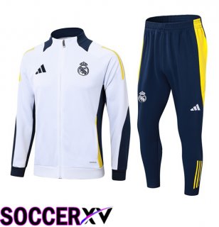 Real Madrid kit Training Jacket Suit White 2024/2025